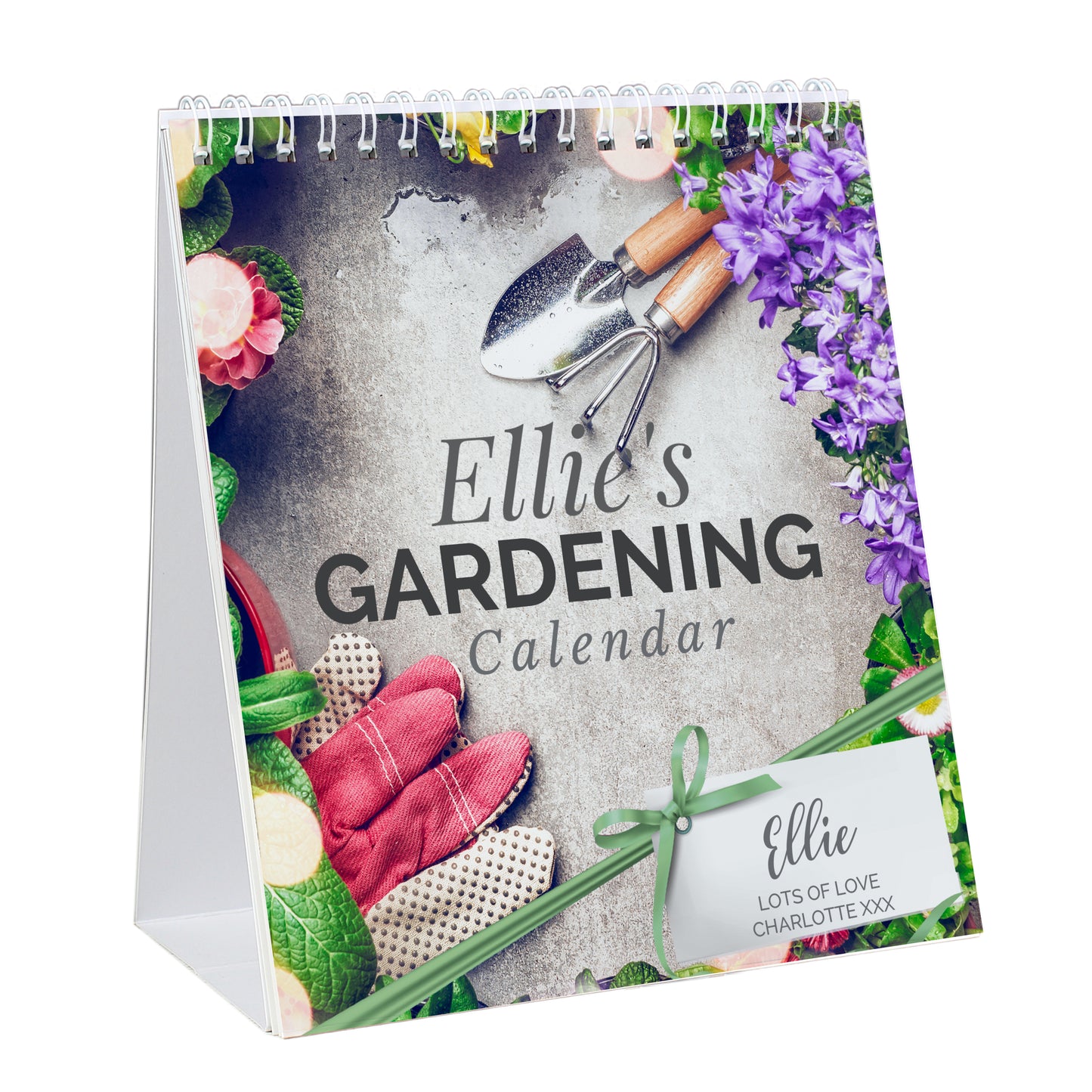 Personalised Gardening Desk Calendar - MK&JD Gifts