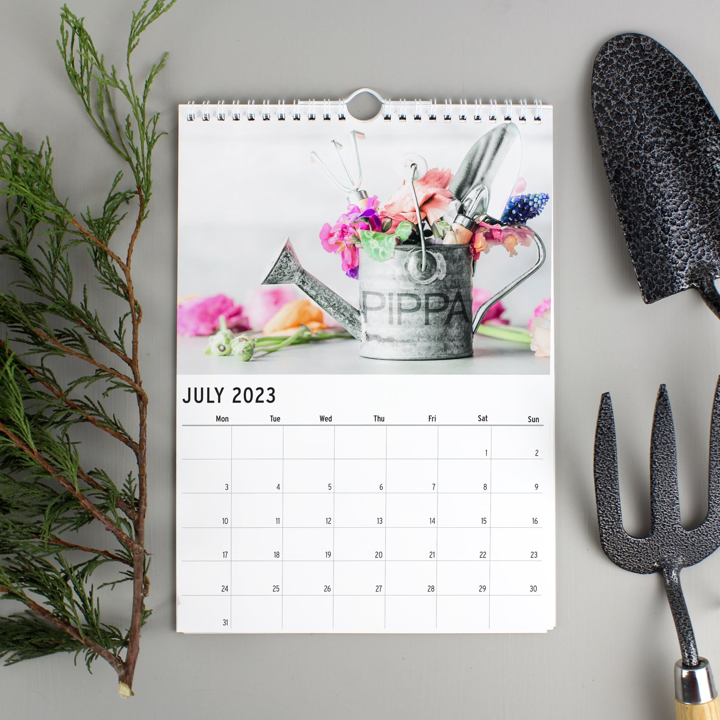 Personalised A4 Gardening Calendar - MK&JD Gifts