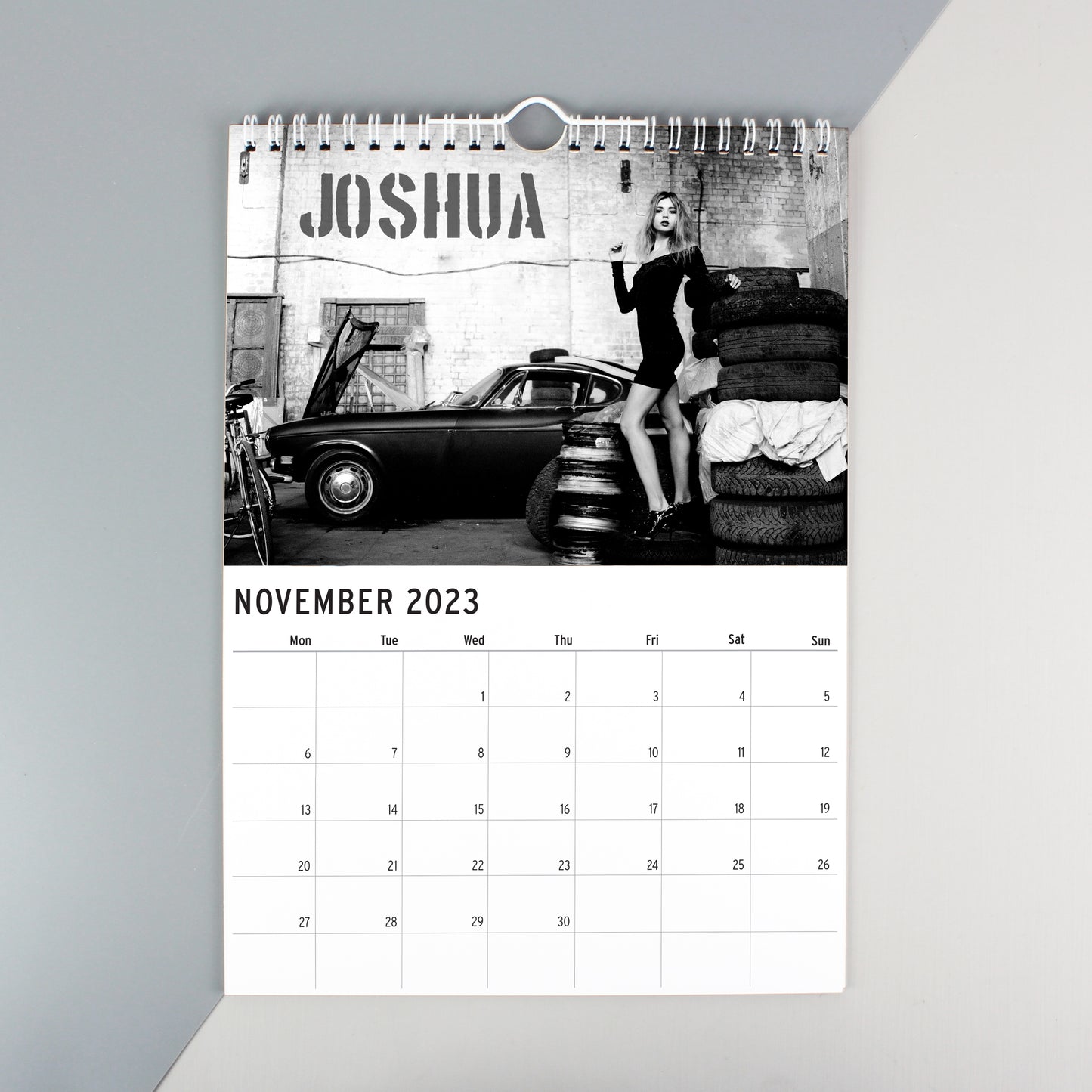 Personalised A4 Hot Chicks Calendar - MK&JD Gifts