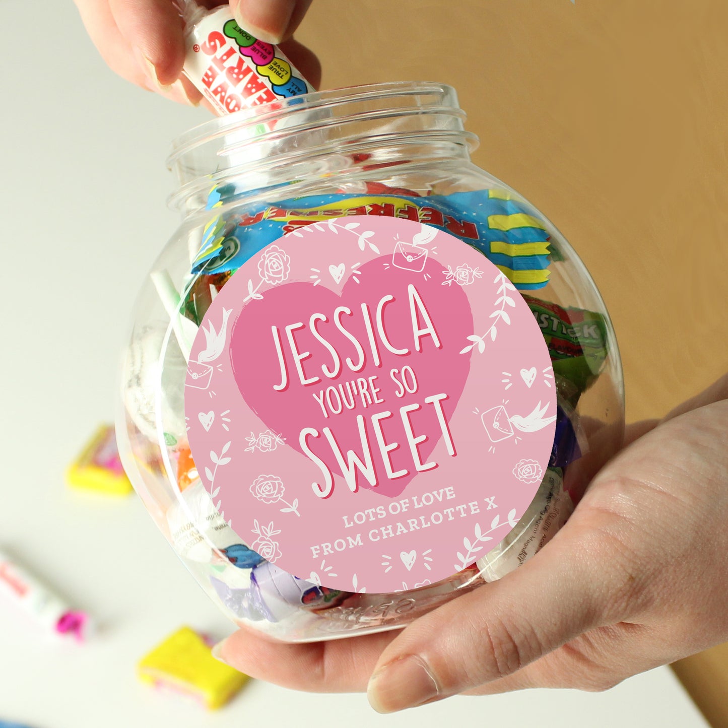 Personalised Youre So Sweet Sweet Jar - MK&JD Gifts