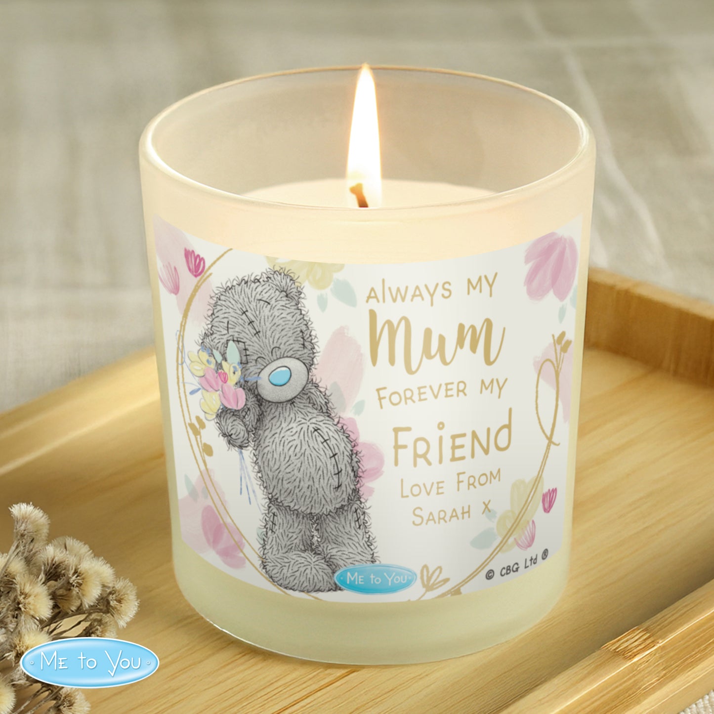 Personalised Me To You Forever My Friend Candle Jar - MK&JD Gifts