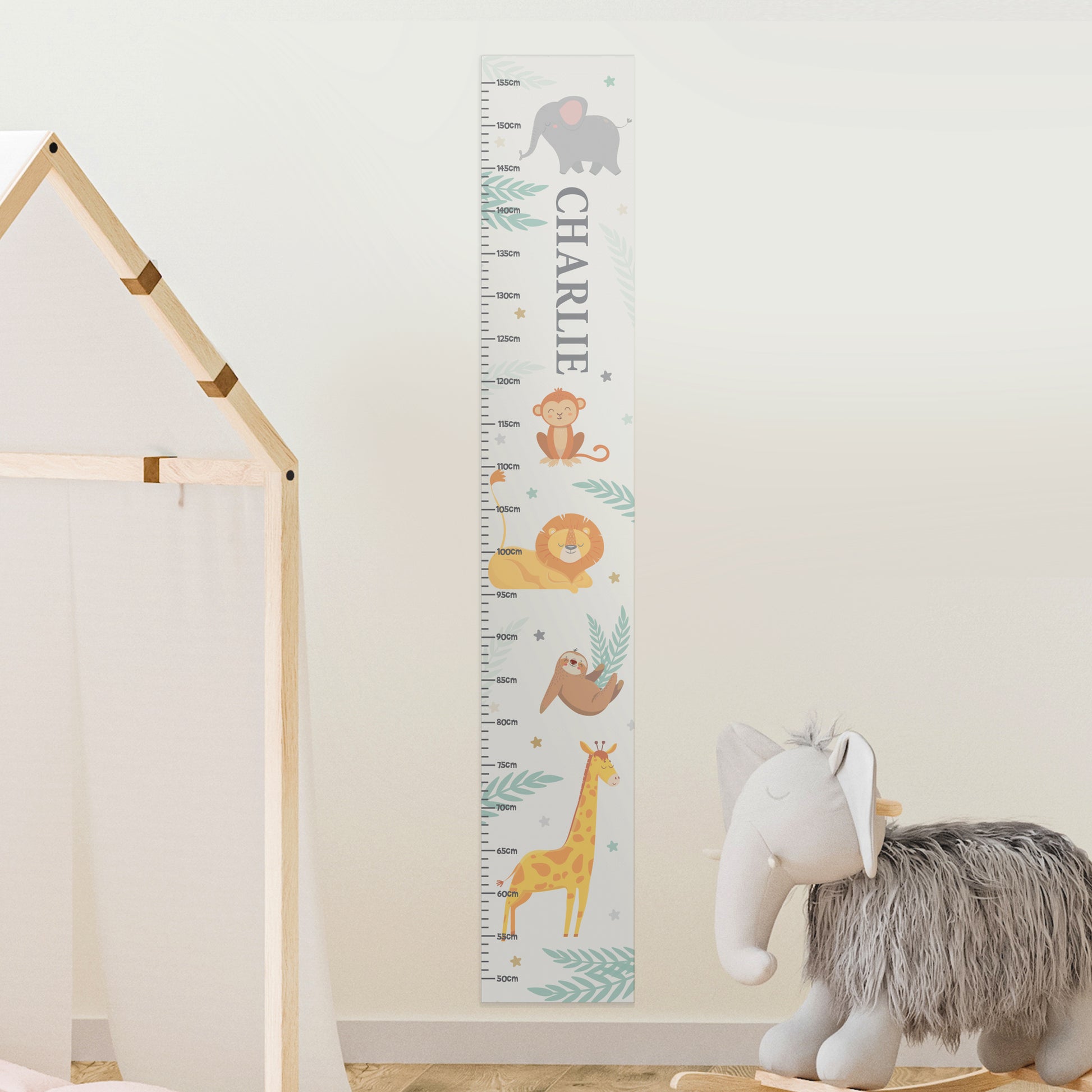 Personalised Animal Height Chart - MK&JD Gifts