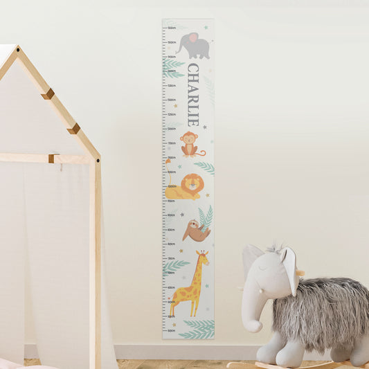 Personalised Animal Height Chart - MK&JD Gifts
