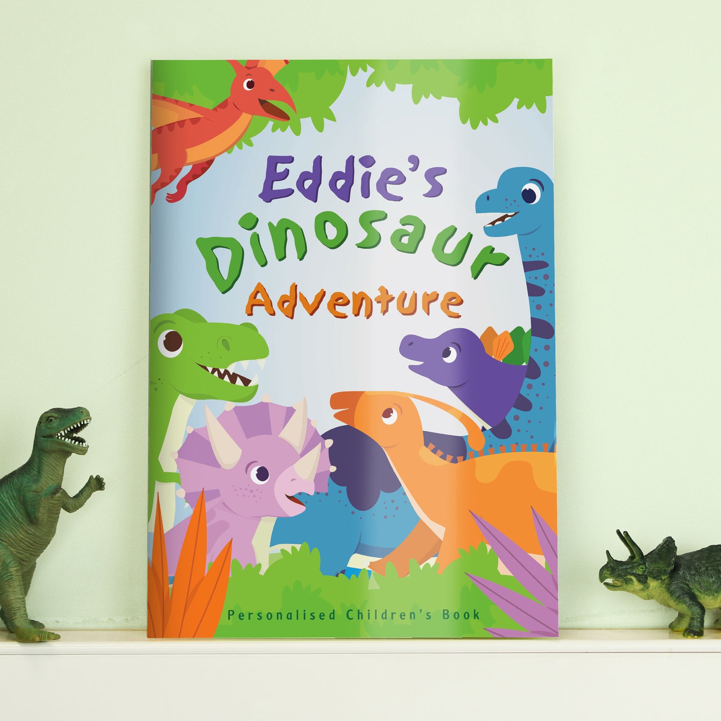 Personalised Dinosaur Adventure Story Book - MK&JD Gifts