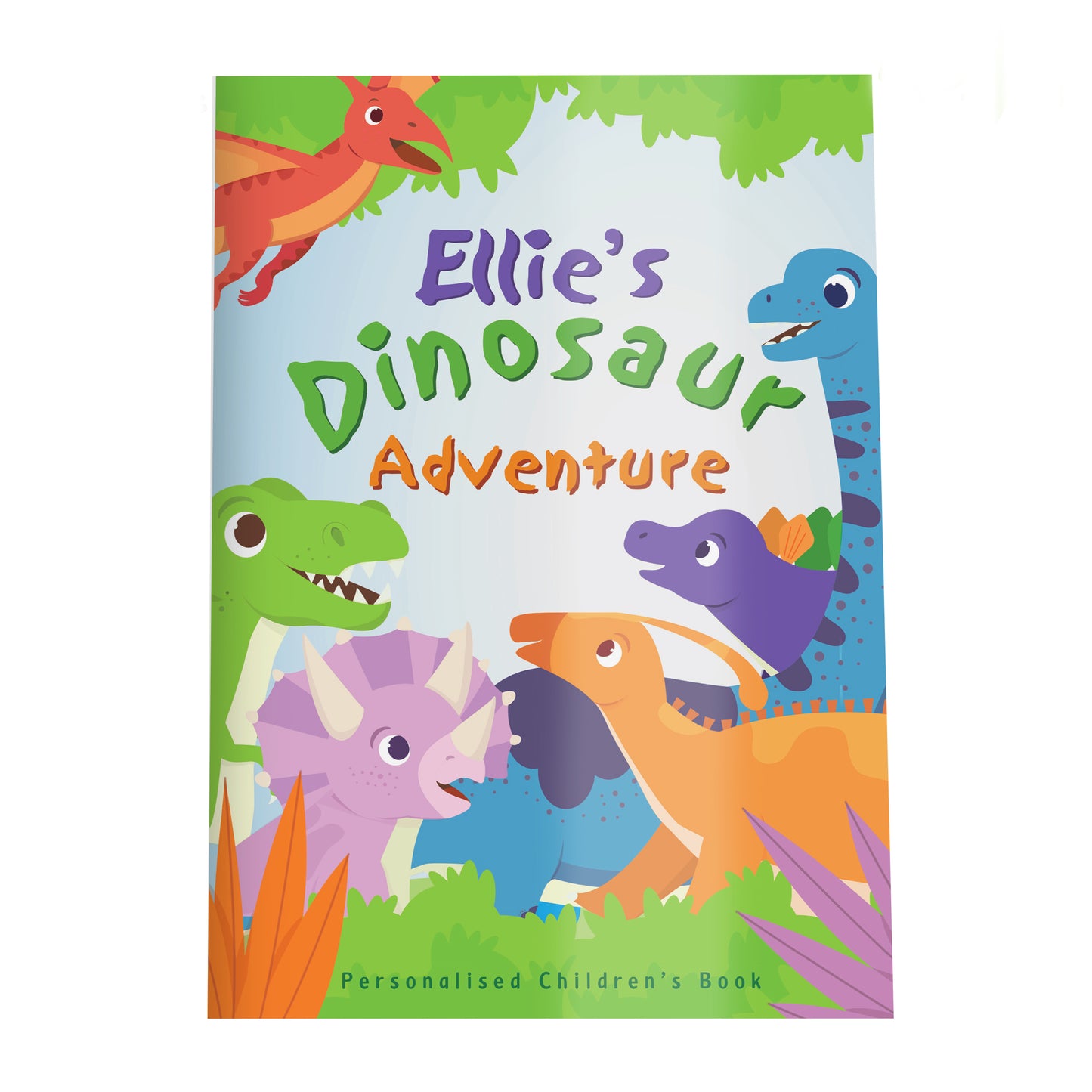 Personalised Dinosaur Adventure Story Book - MK&JD Gifts