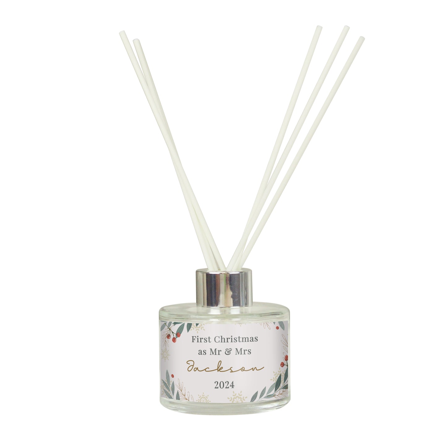 Personalised Christmas Foliage Diffuser - MK&JD Gifts