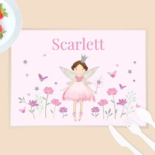 Personalised Fairy Princess Placemat - MK&JD Gifts