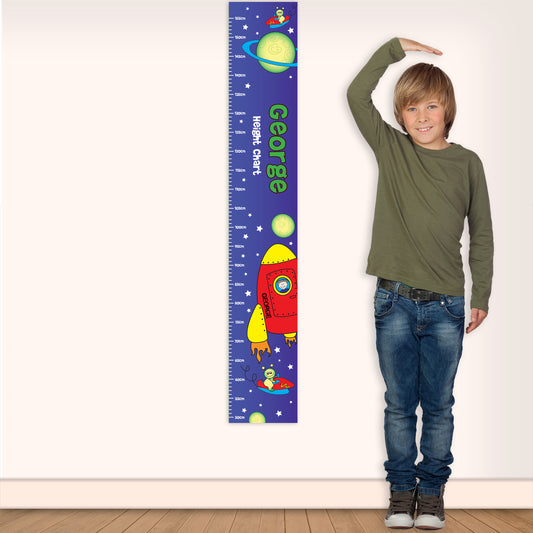 Personalised Space Height Chart - MK&JD Gifts
