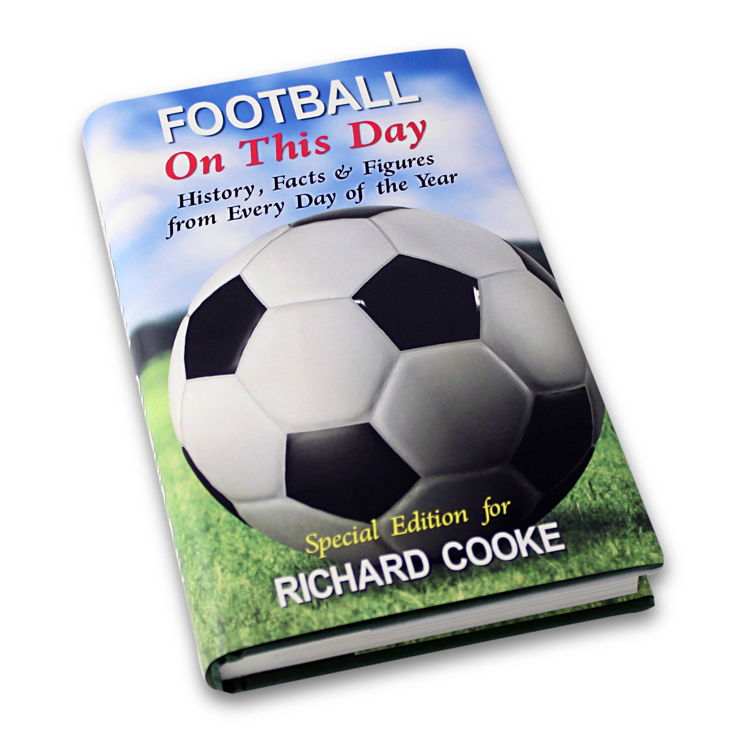 Personalised Football On This Day Book - MK&JD Gifts