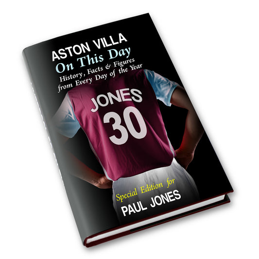 Personalised Aston Villa on this Day Book - MK&JD Gifts