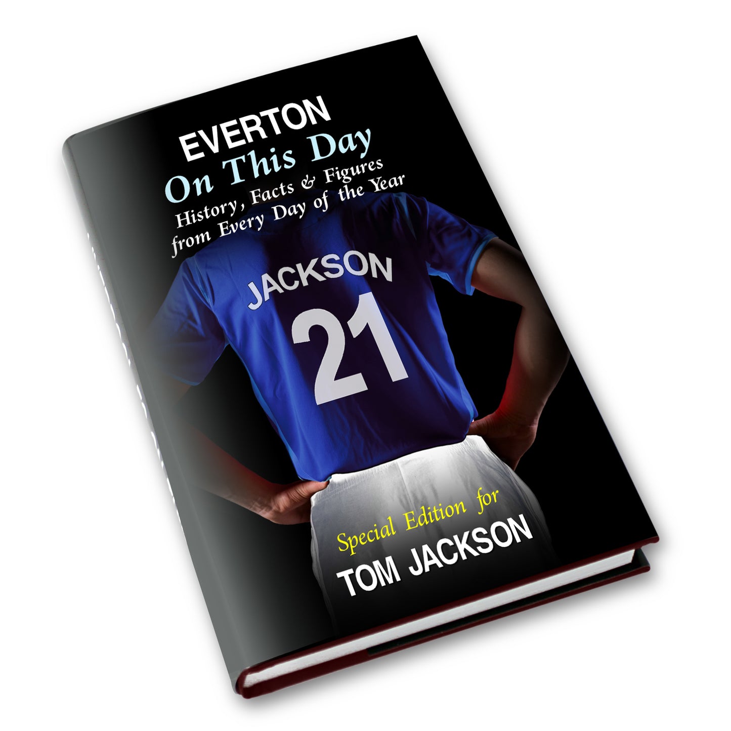 Personalised Everton on this Day Book - MK&JD Gifts