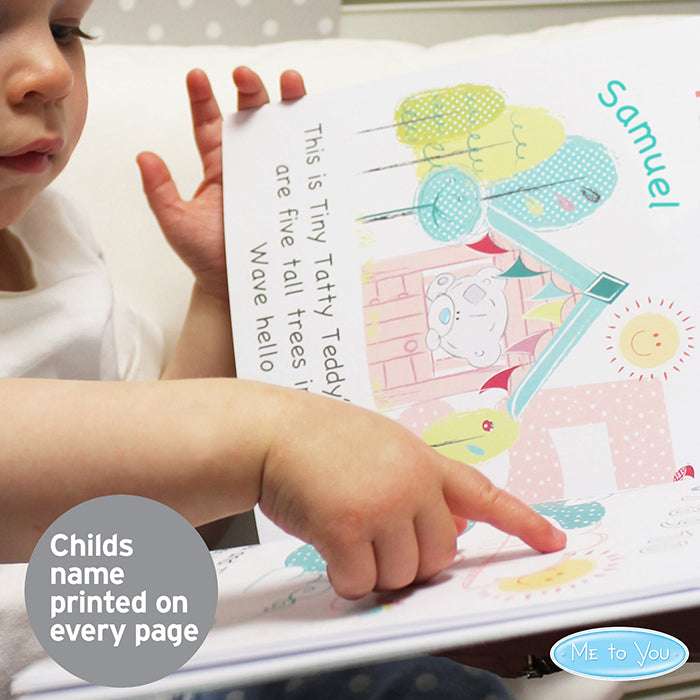 Personalised Tiny Tatty Teddy Learning Adventure Book - MK&JD Gifts