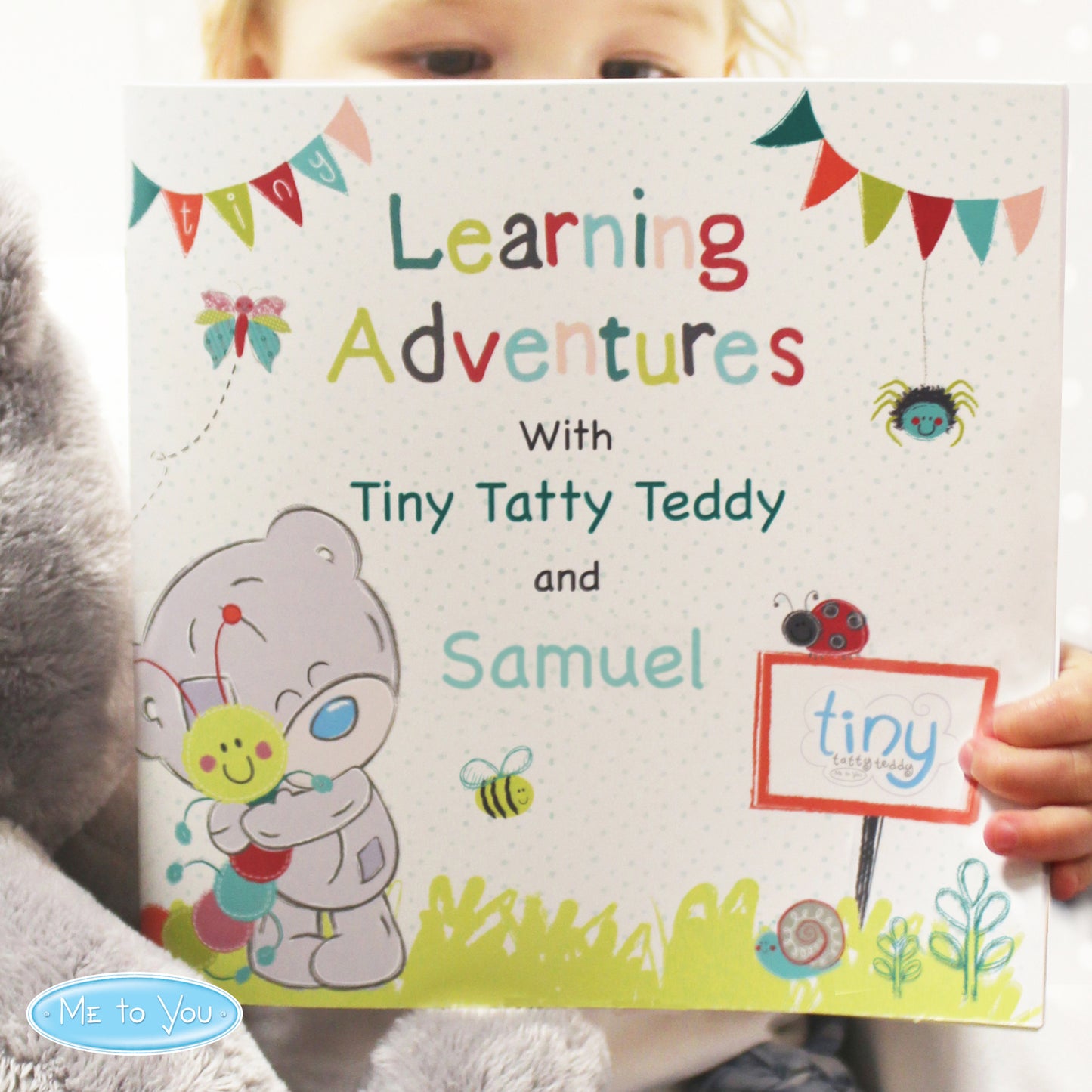 Personalised Tiny Tatty Teddy Learning Adventure Book - MK&JD Gifts