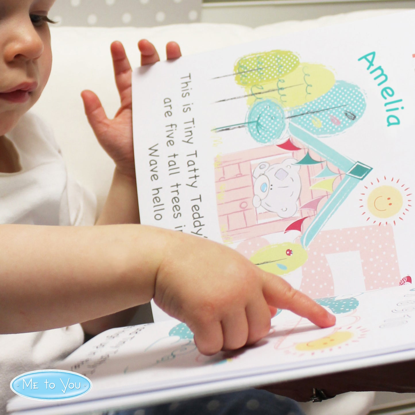 Personalised Tiny Tatty Teddy Learning Adventure Book - MK&JD Gifts