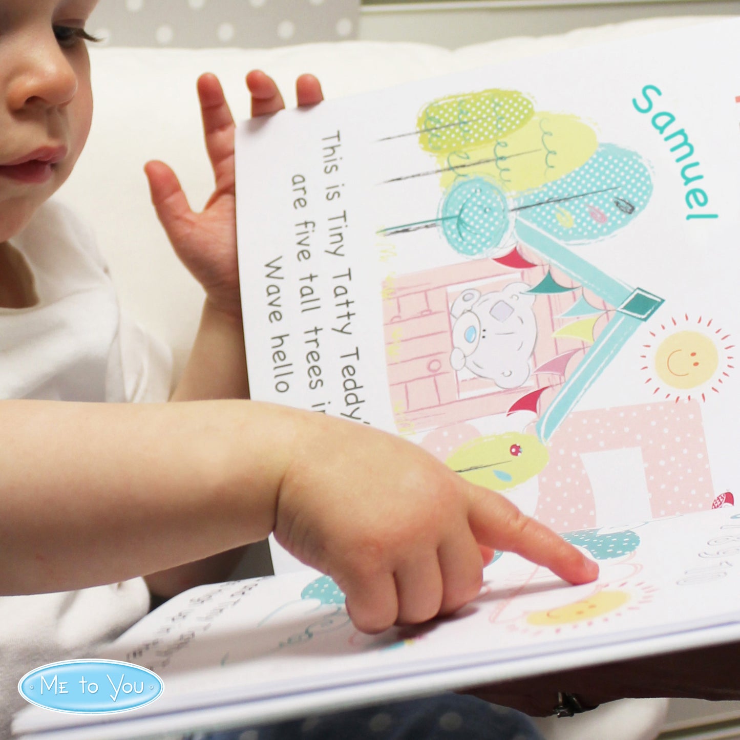 Personalised Tiny Tatty Teddy Learning Adventure Book - MK&JD Gifts