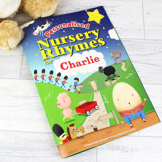 Personalised Nursery Rhyme Book - MK&JD Gifts