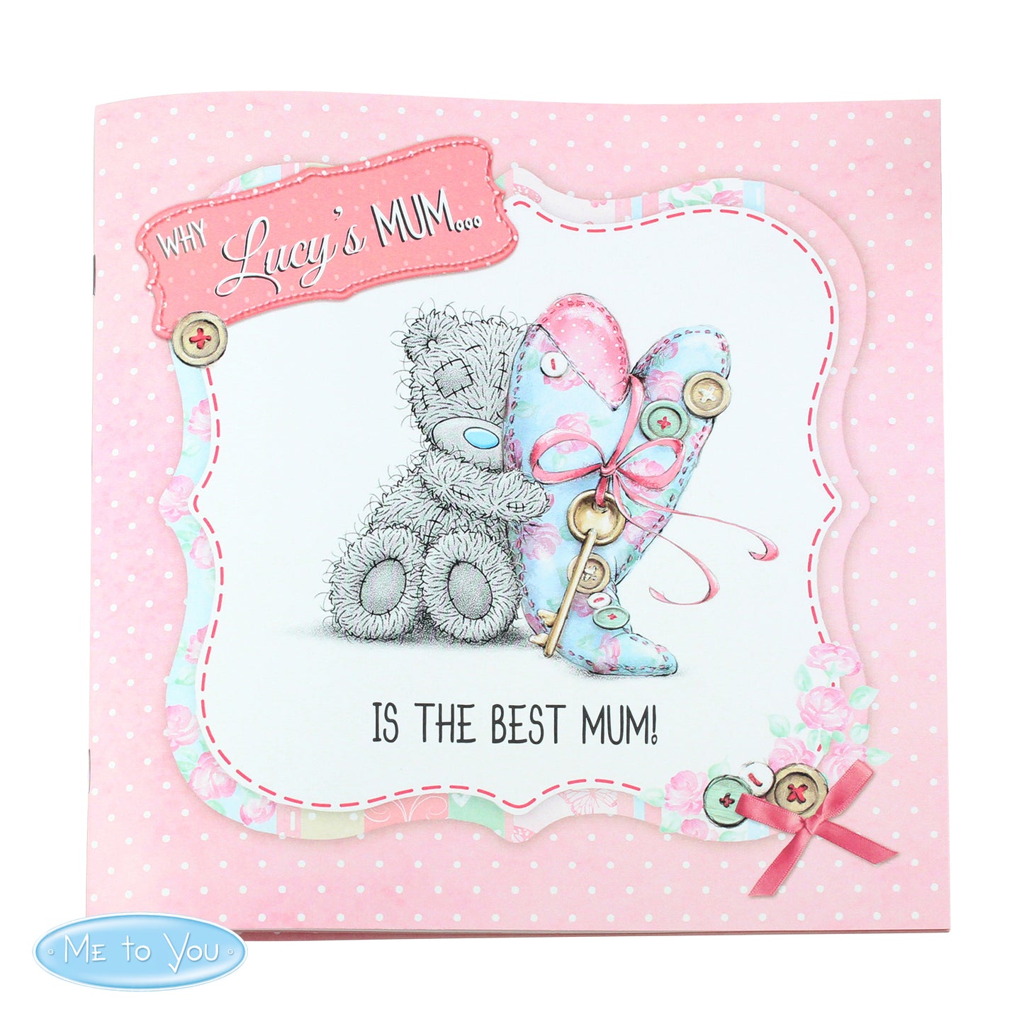Personalised Me to You Mum Nan Grandma Poem Book - MK&JD Gifts
