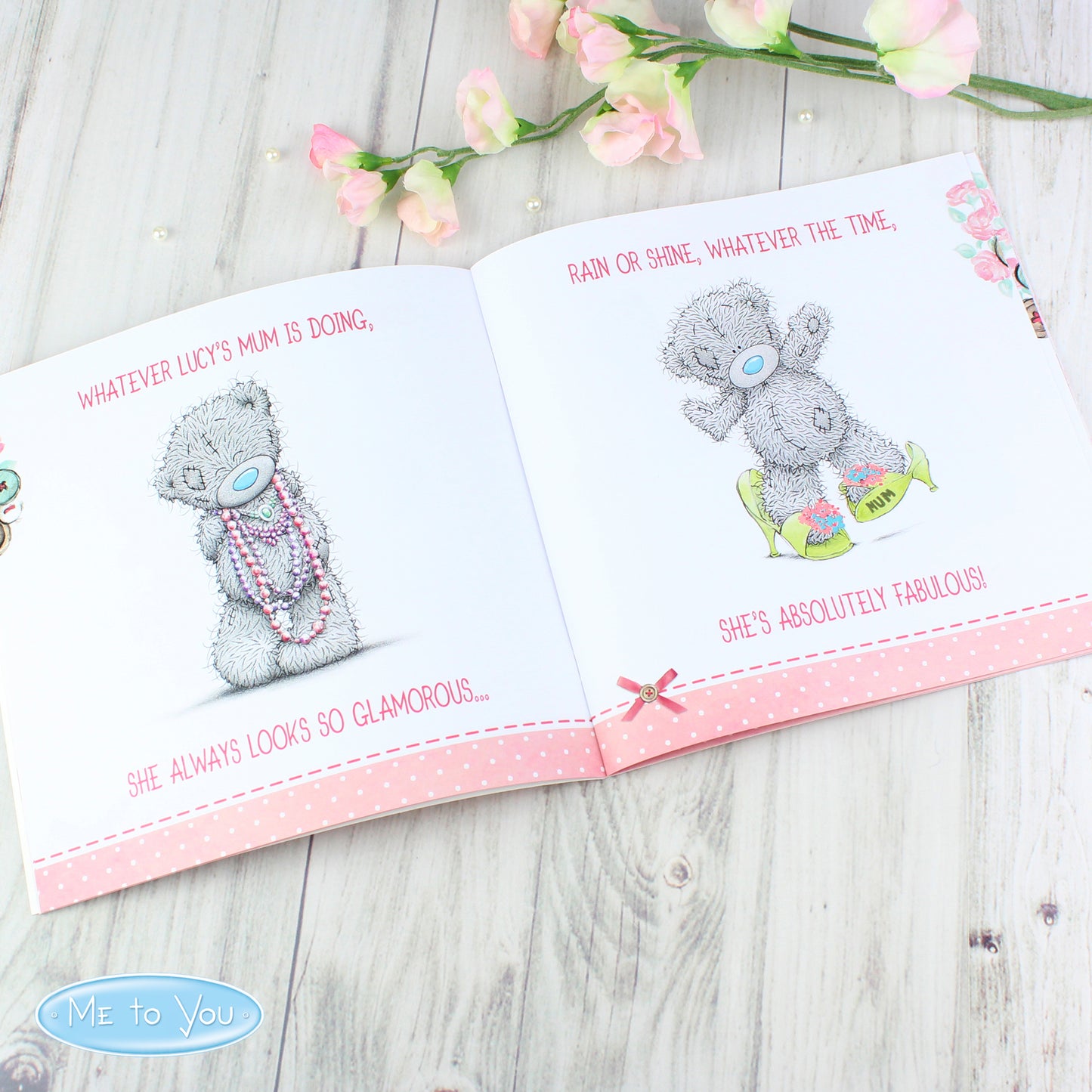 Personalised Me to You Mum Nan Grandma Poem Book - MK&JD Gifts