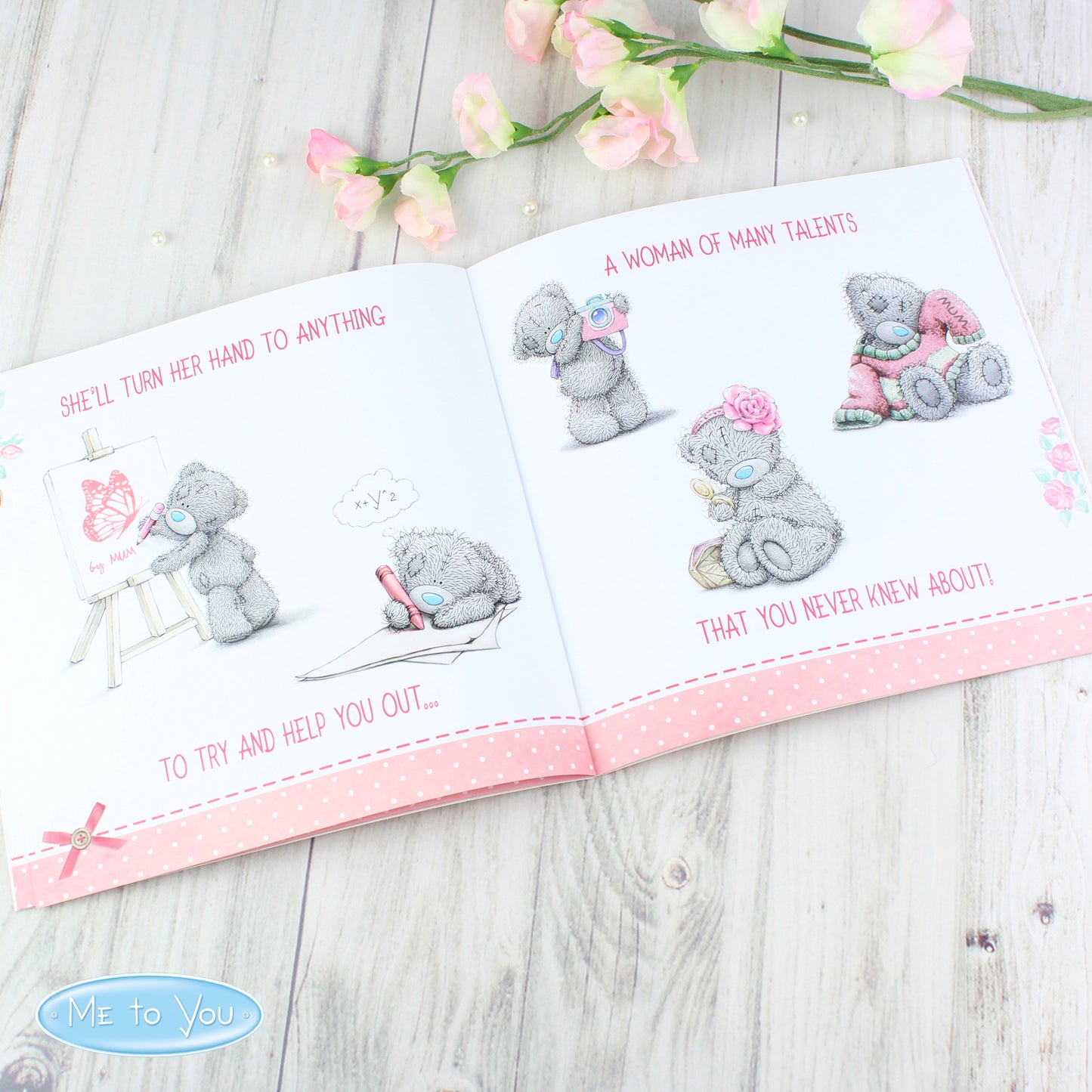 Personalised Me to You Mum Nan Grandma Poem Book - MK&JD Gifts