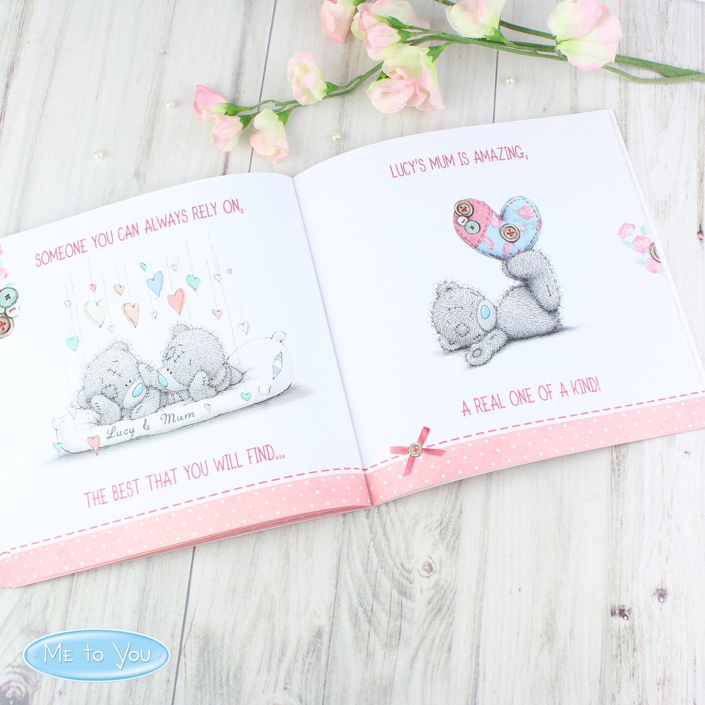 Personalised Me to You Mum Nan Grandma Poem Book - MK&JD Gifts