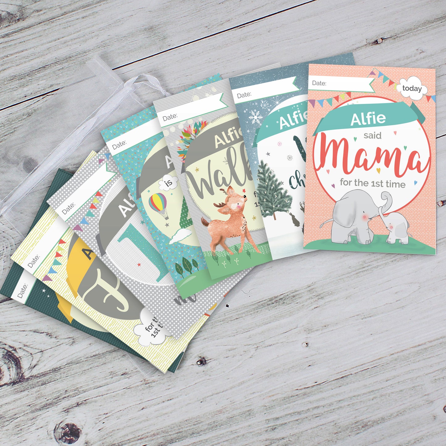 Personalised Baby Cards: For Milestone Moments - MK&JD Gifts