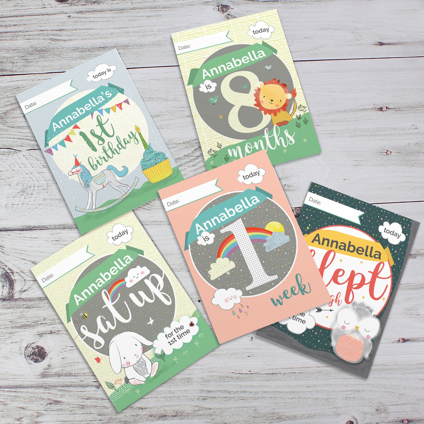 Personalised Baby Cards: For Milestone Moments - MK&JD Gifts