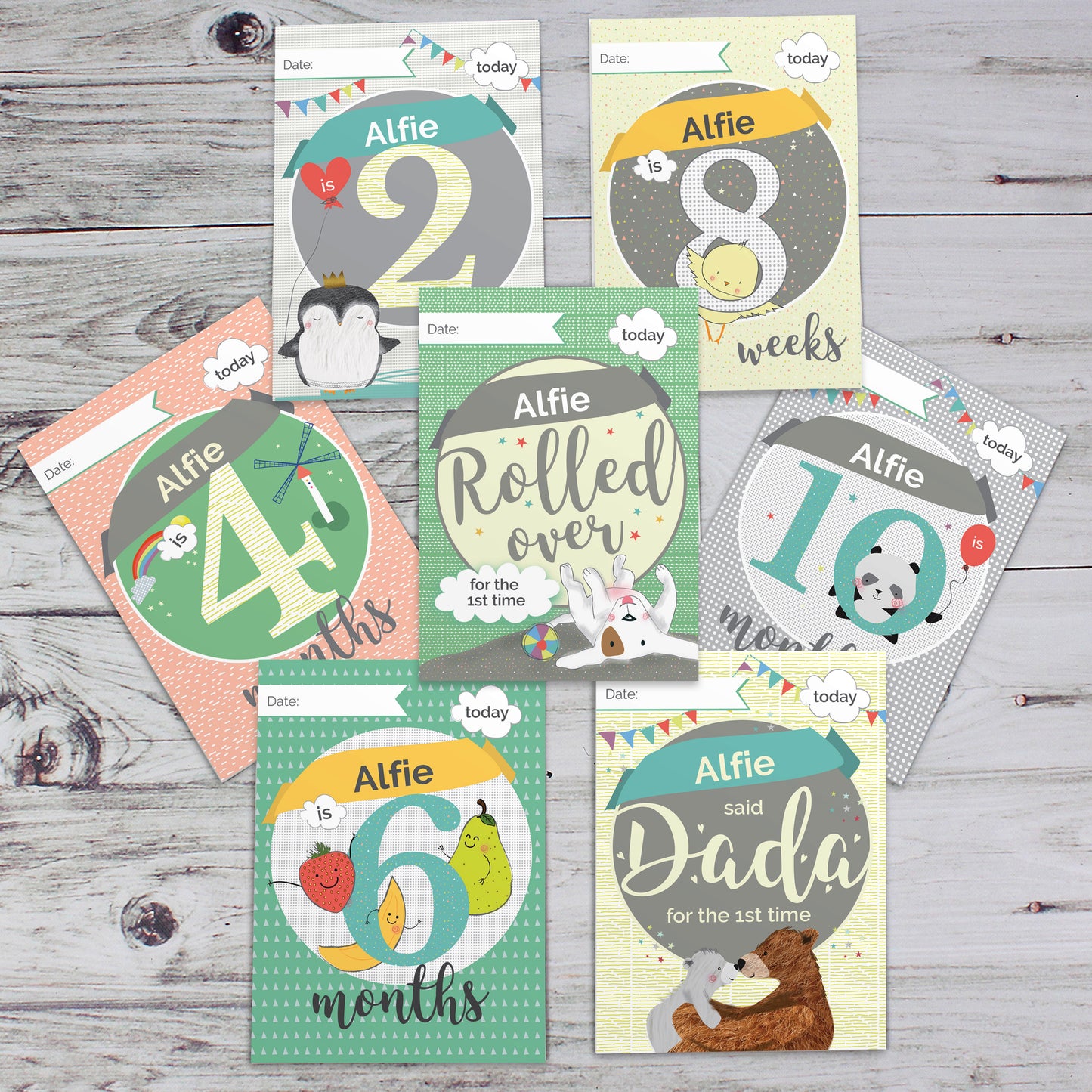 Personalised Baby Cards: For Milestone Moments - MK&JD Gifts
