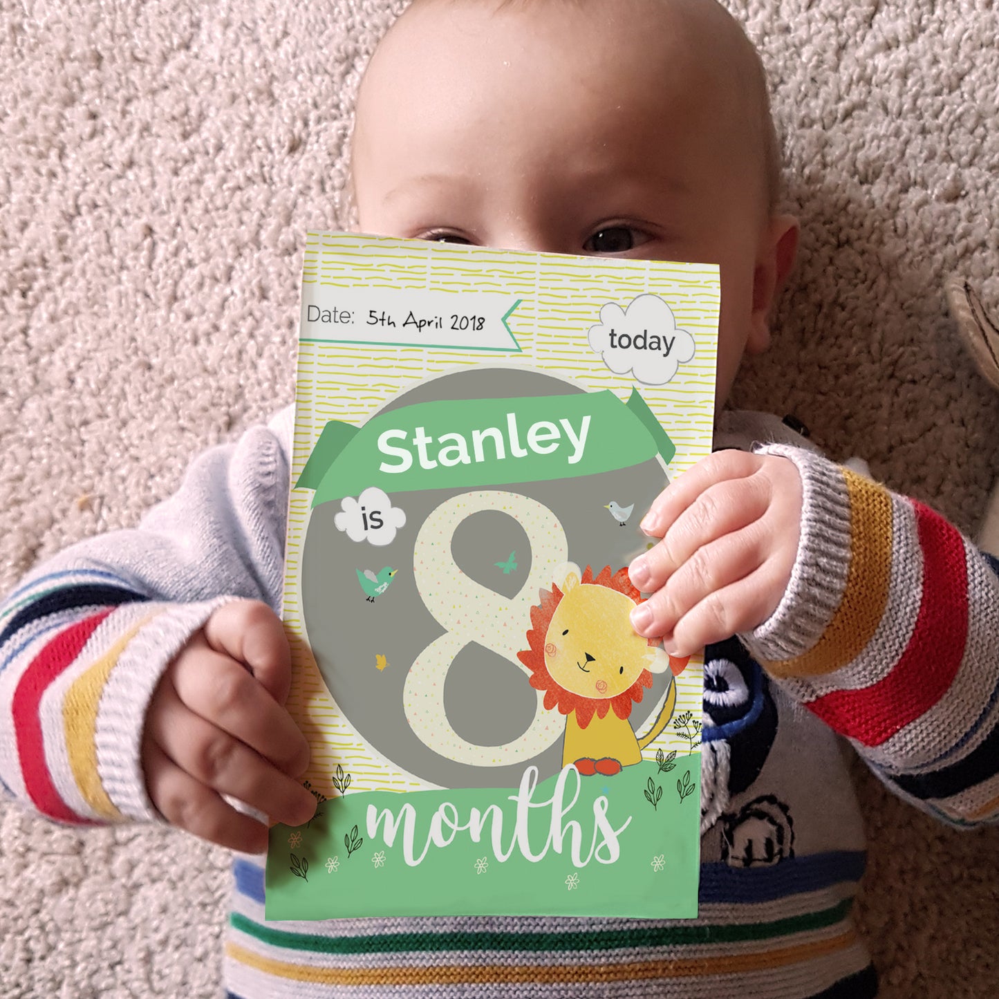 Personalised Baby Cards: For Milestone Moments - MK&JD Gifts