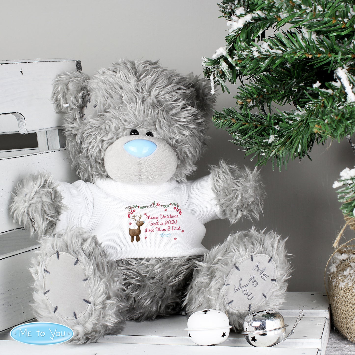 Personalised Me To You Bear Reindeer - MK&JD Gifts