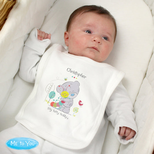 Personalised Tiny Tatty Teddy Cuddle Bug Bib - MK&JD Gifts