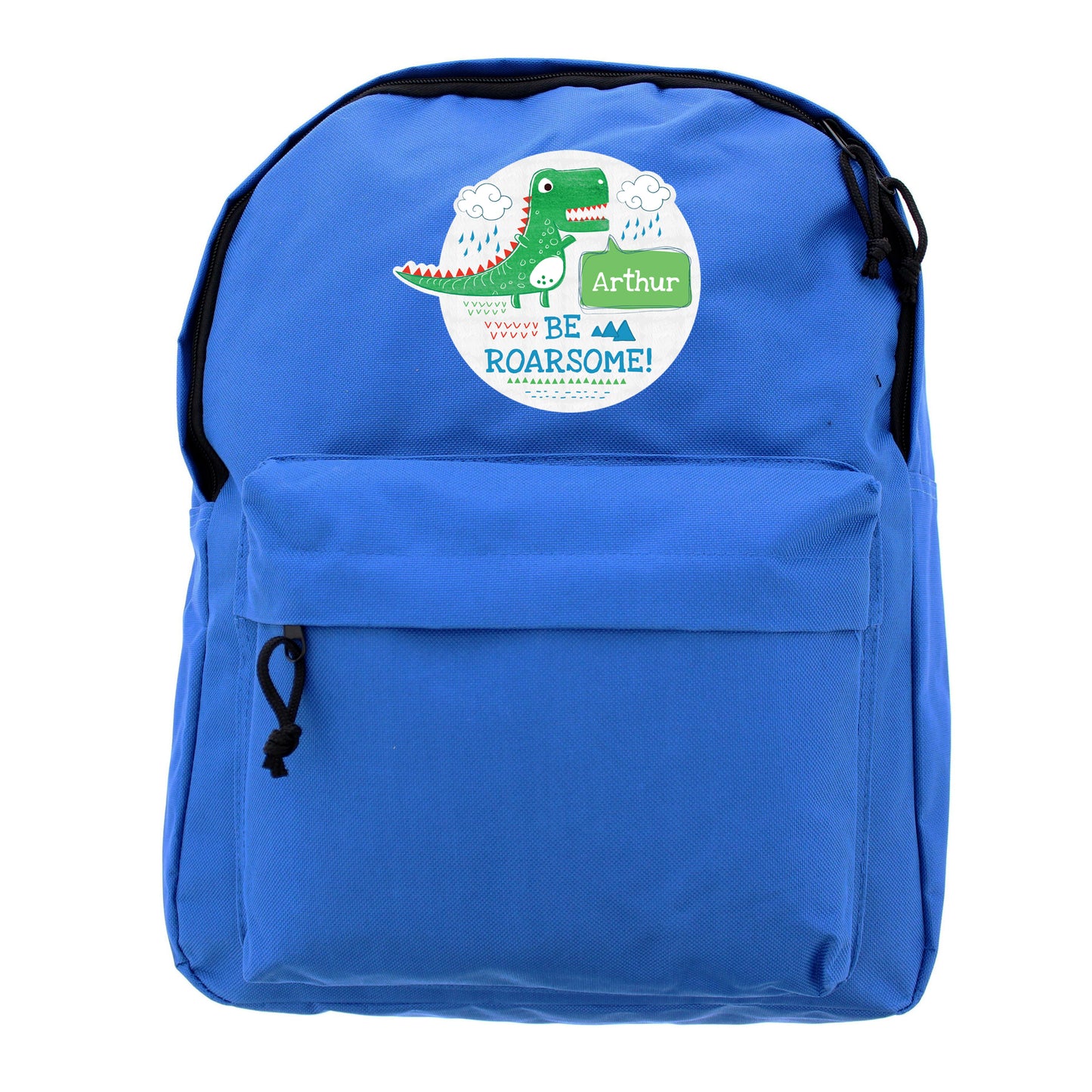 Personalised 'Be Roarsome' Dinosaur Backpack - MK&JD Gifts