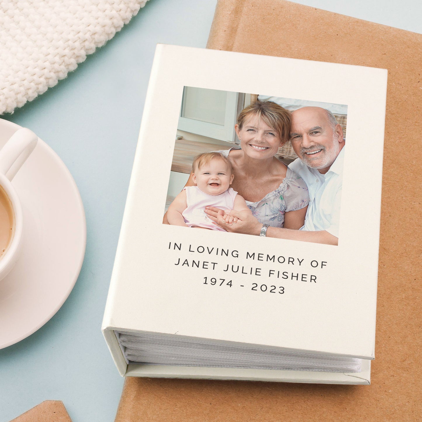 Personalised Photo Upload 6x4 Photo Album with Sleeves - MK&JD Gifts