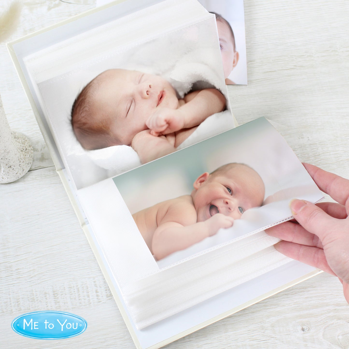 Personalised Tiny Tatty Teddy Pink 6x4 Photo Album with Sleeves - MK&JD Gifts