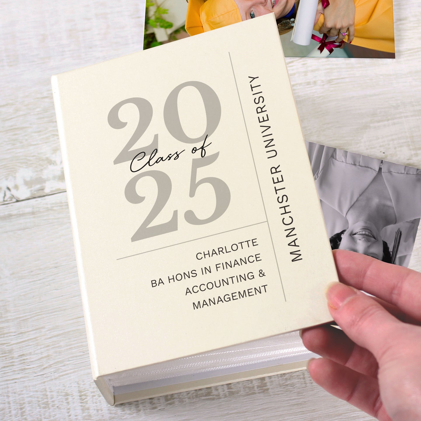 Personalised Class of Graduation 6x4 Photo Album with Sleeves - MK&JD Gifts