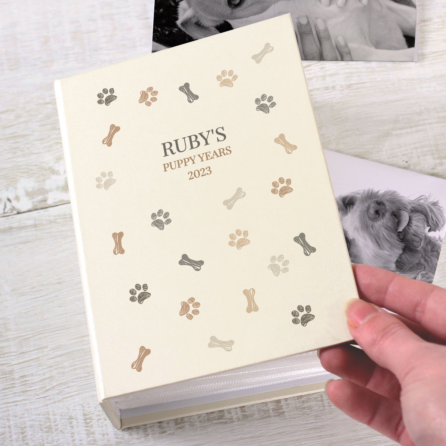 Personalised Dogs 6x4 Photo Album with Sleeves - MK&JD Gifts
