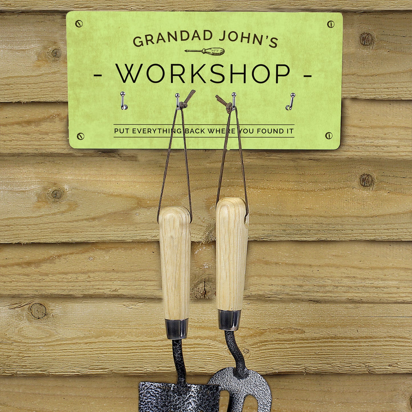 Personalised Workshop Hooks - MK&JD Gifts
