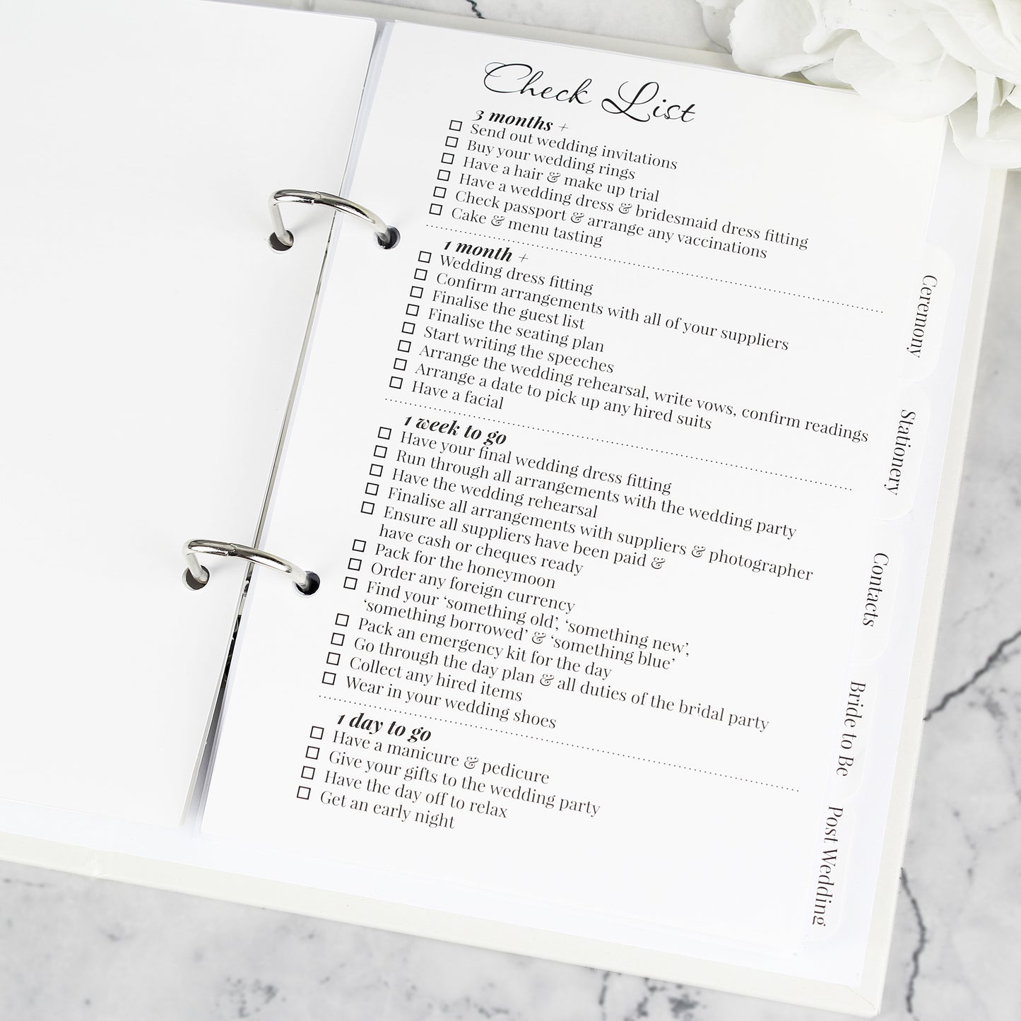 Personalised Happily Ever After Wedding Planner - MK&JD Gifts