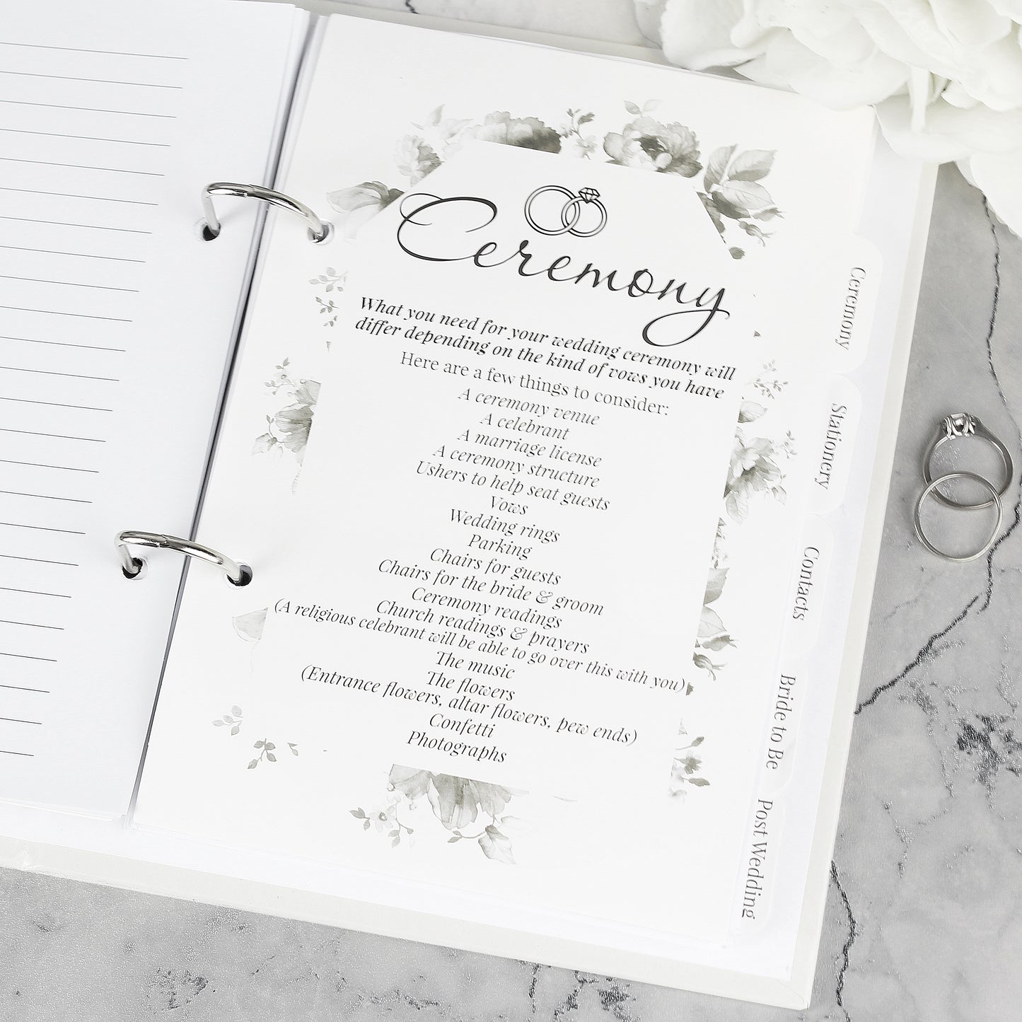 Personalised Happily Ever After Wedding Planner - MK&JD Gifts