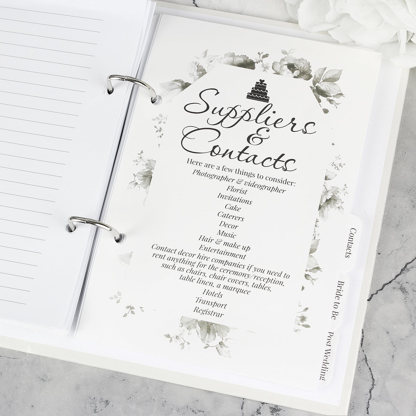 Personalised Happily Ever After Wedding Planner - MK&JD Gifts