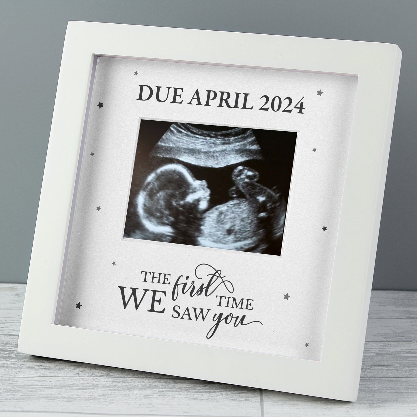 Personalised All Things Grow Baby Scan Frame - MK&JD Gifts
