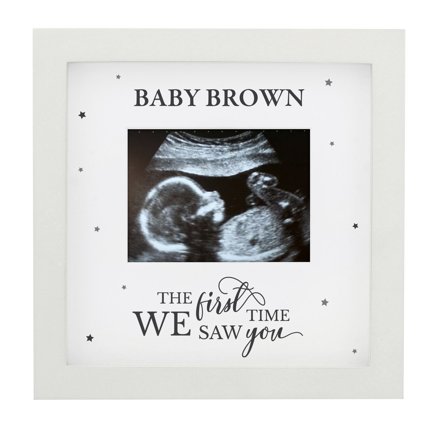Personalised All Things Grow Baby Scan Frame - MK&JD Gifts