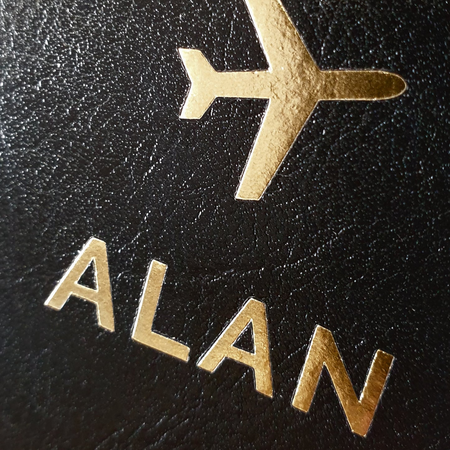 Personalised Gold Name Passport Holders Set - MK&JD Gifts