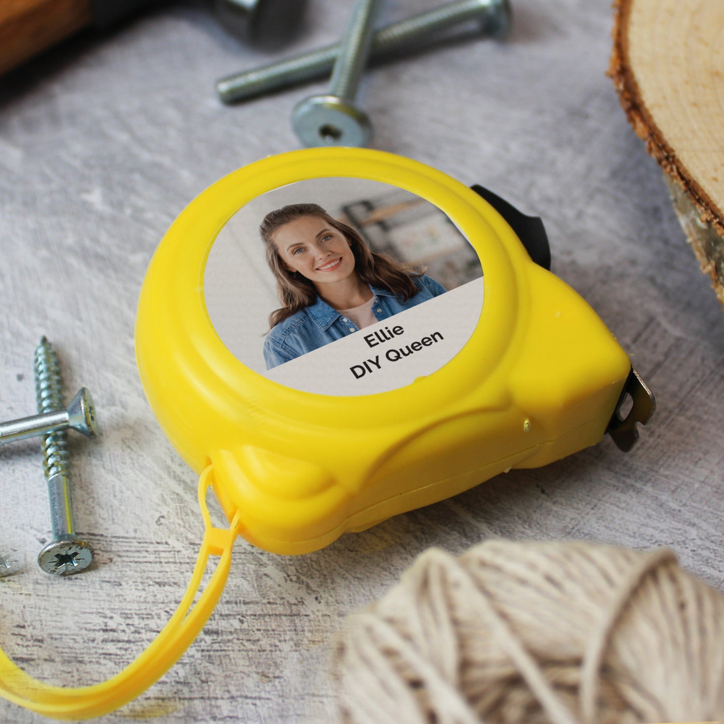 Personalised Photo Upload Tape Measure - MK&JD Gifts