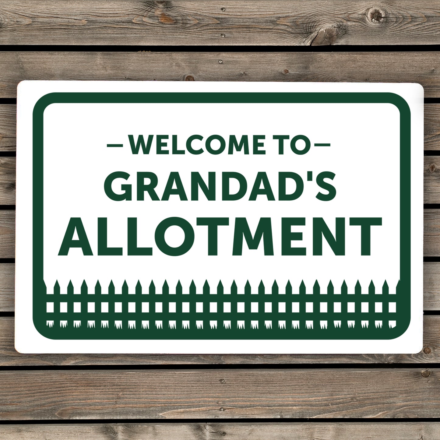 Personalised Welcome To Sign - MK&JD Gifts
