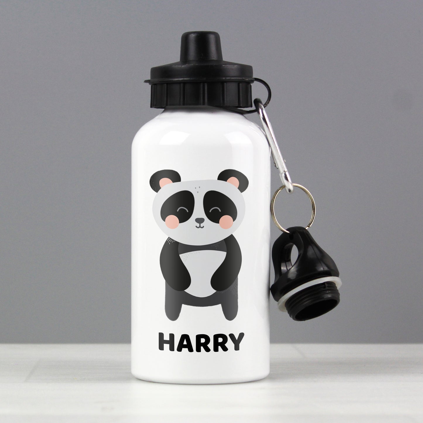 Personalised Panda Drinks Bottle - MK&JD Gifts