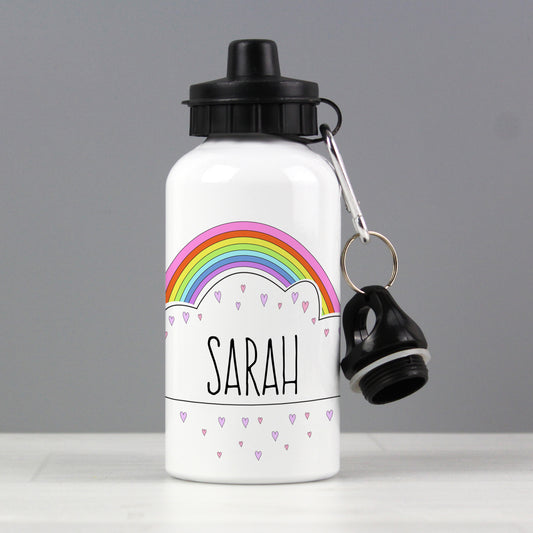 Personalised Rainbow Drinks Bottle - MK&JD Gifts