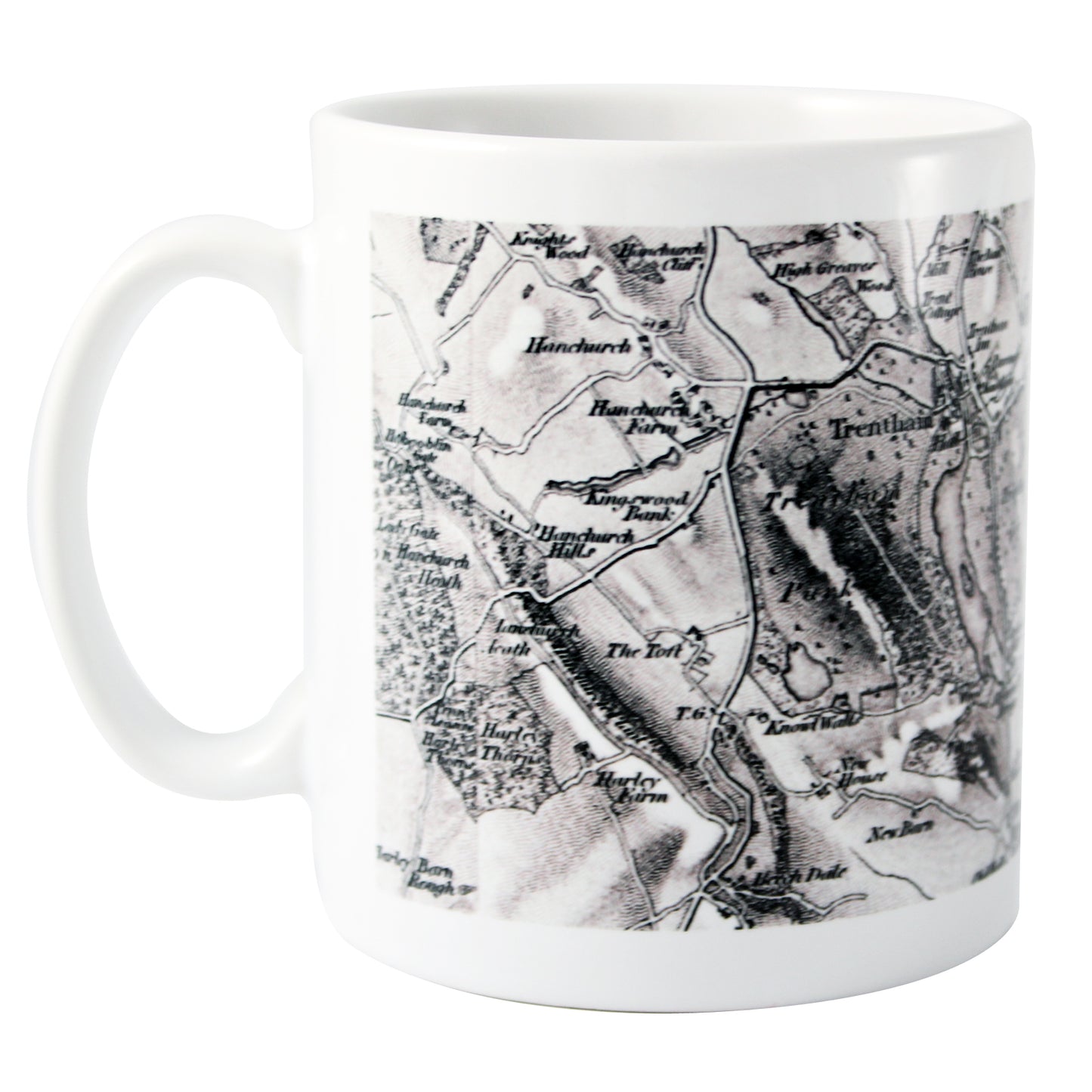 Personalised 1805 - 1874 Old Series Map Mug - MK&JD Gifts