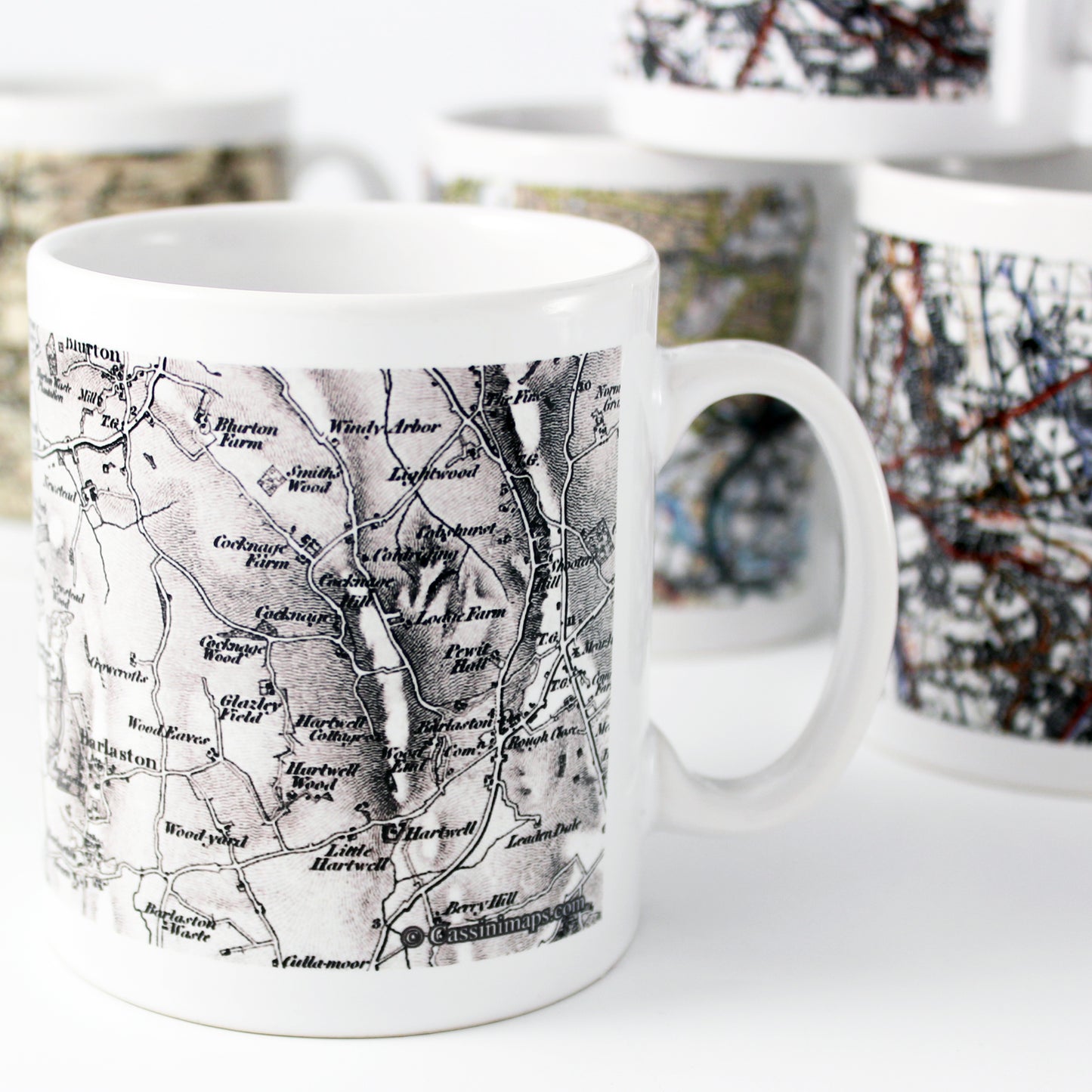 Personalised 1805 - 1874 Old Series Map Mug - MK&JD Gifts