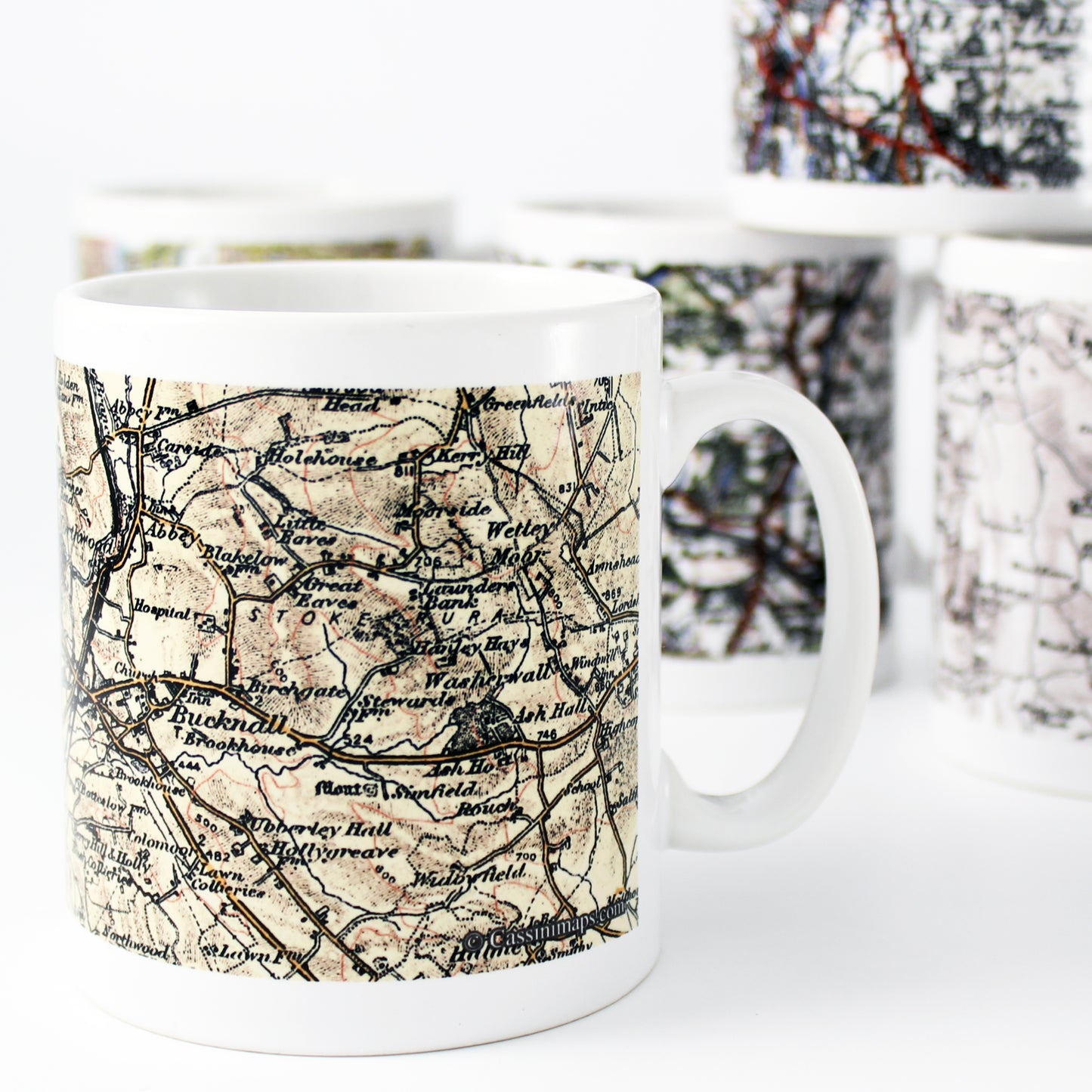 Personalised 1896 - 1904 Revised New Map Mug - MK&JD Gifts