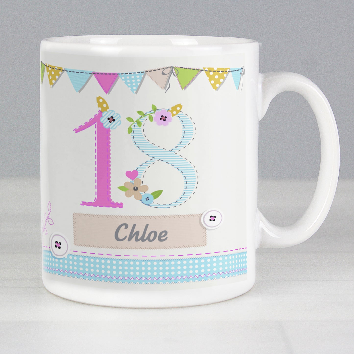 Personalised Birthday Craft Mug - MK&JD Gifts